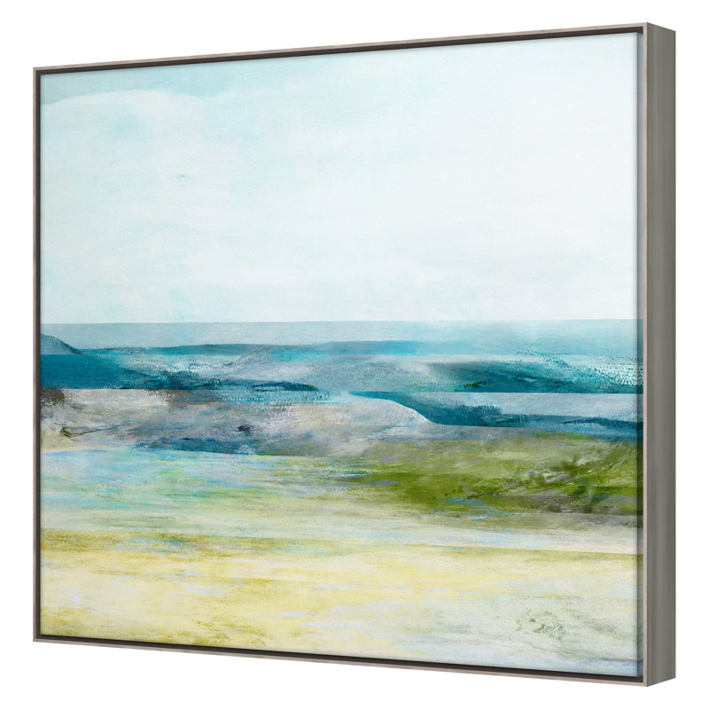 «Cool Tides» par Dubois, Lori, Gris, H 26 po x l 26 po