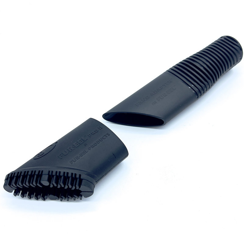 Buff Brite Fur eel PRO ll (2.0) and Fang Adapter Dog Hair and Cat Hair Removal and Grooming Tool, Pro II Pet Fur Remover Vacuum Attachment