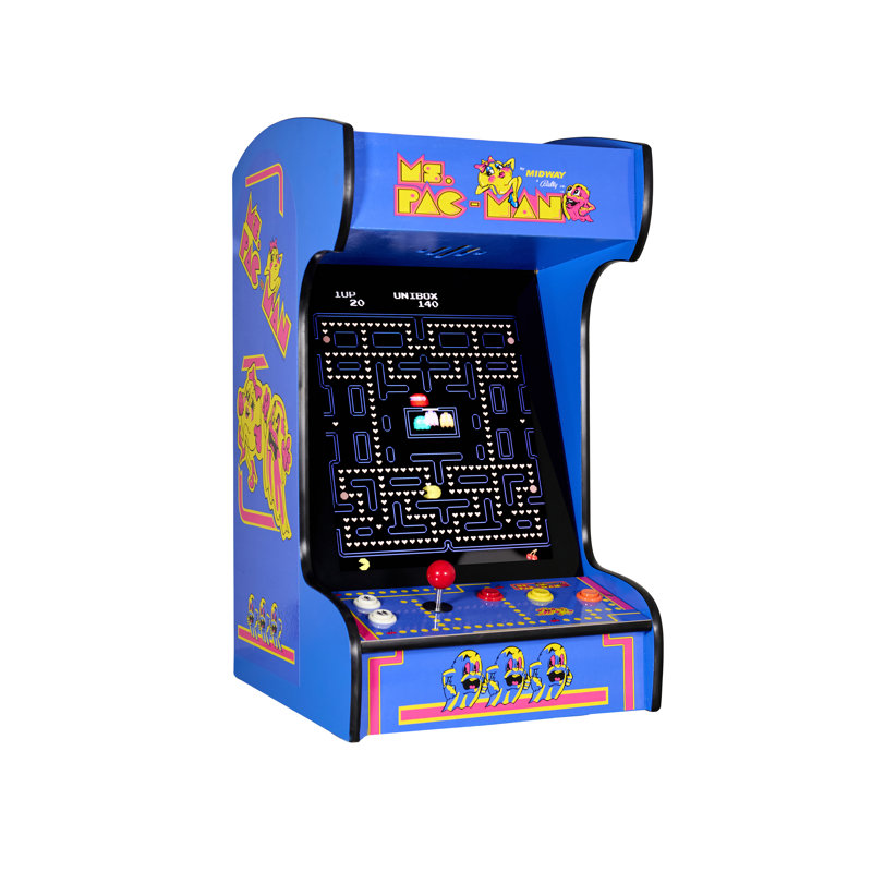 60 Classic Retro Games Tabletop Arcade Machine by Doc and Pies Arcade Factory (Blue)