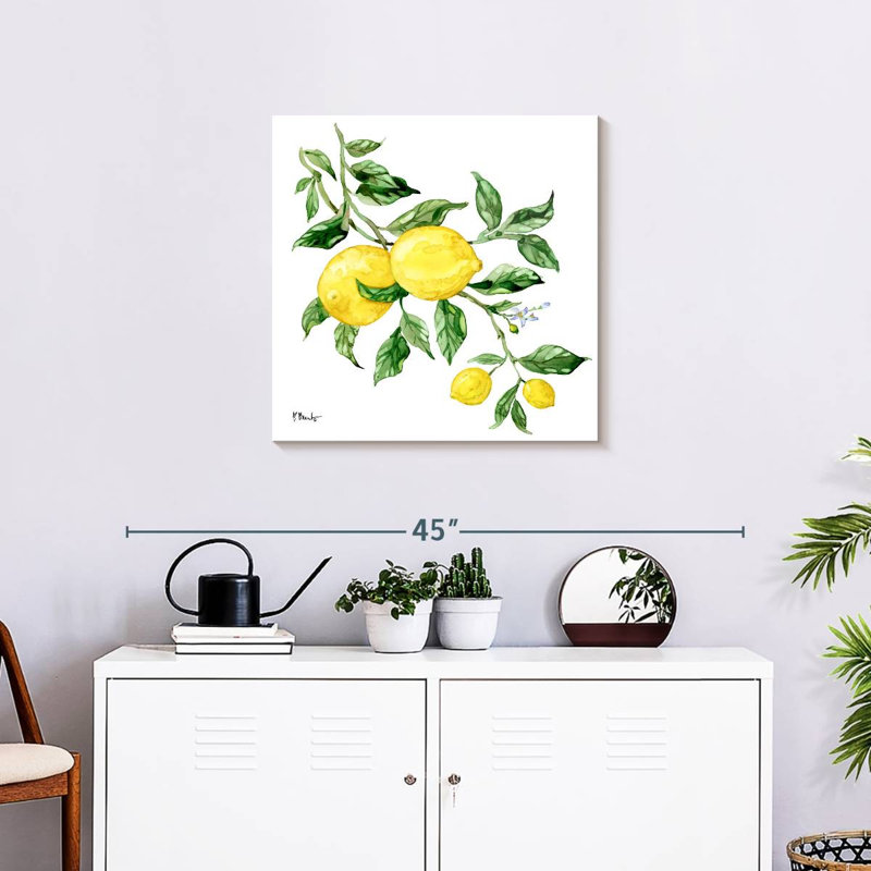 Yarlin citrons siciliens I, H 24 po x l 24 po