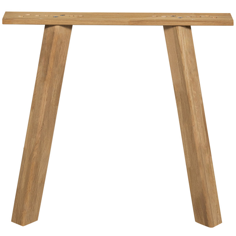 Haarlem Solid Wood Table Leg, Yellow