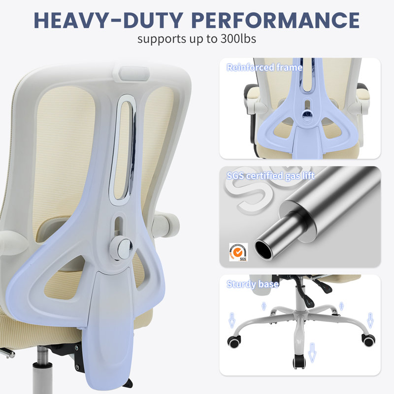 Brayden Studio Office Chair, Beige