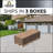 24X9 Single Side Wall Kit For Steel Carport 24' Long-96101653