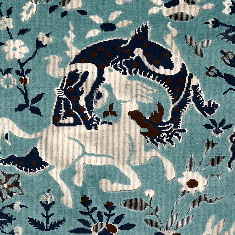 Tissu en velours Saint Ambrose, Cadet