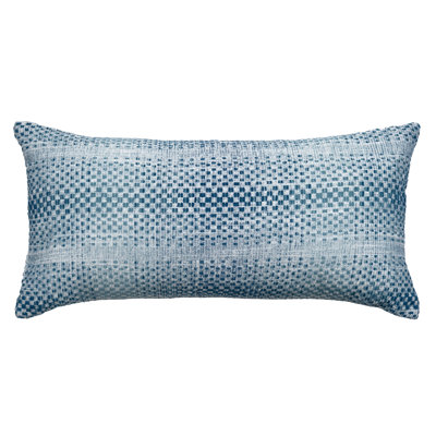 Stacatto Striped Outdoor Reversible Throw Pillow