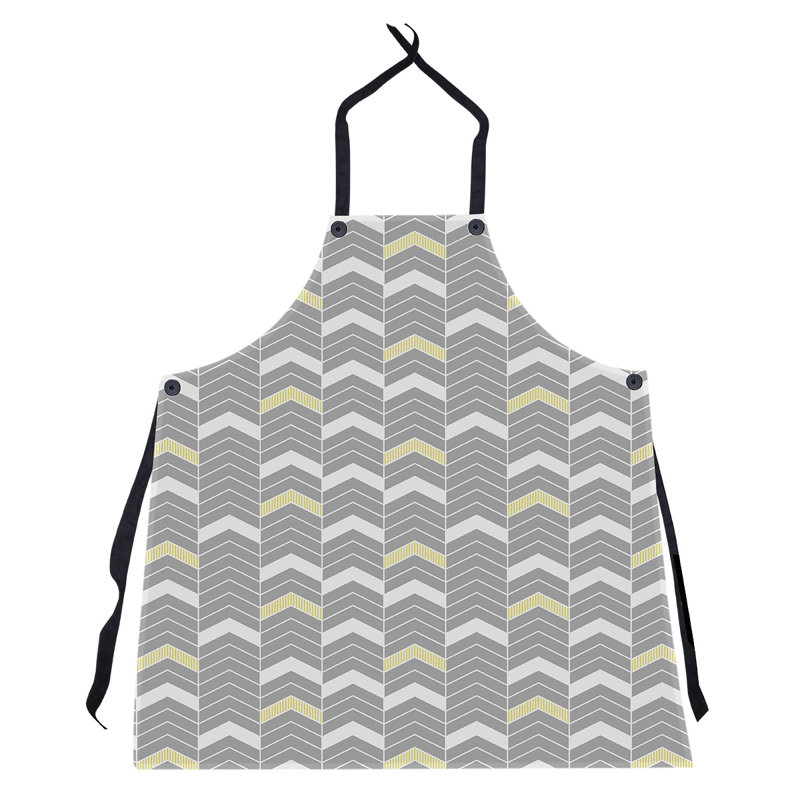 Stephenie Bib Apron, Yellow Accent
