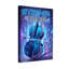 «String Code Neon Violon Cyberpunk», reproduction d'art sur toile tendue sur toile, ensemble de 1-1084159434