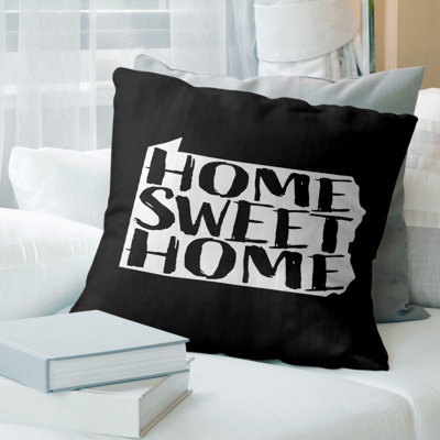 Chenille Reversible Throw Pillow