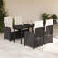 Ensemble repas 3 pièces avec coussins en rotin Red Barrel Studio®-1116384427-1095866478-1095866515
