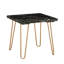 Table de bout en faux marbre noir Maggie-735999720