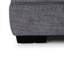 Chaise terrine en polyester de 65,3 po de largeur et demi Terrin-213771110