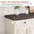 Saskia 4-Door 3-Drawer Sideboard With Farmhouse Design-181564881