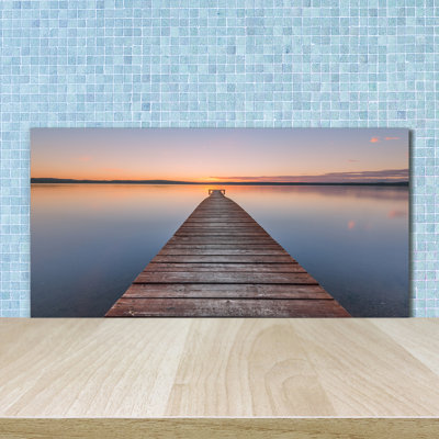 Liyan 50cm W x 100cm L Glass Peel and Stick Panel