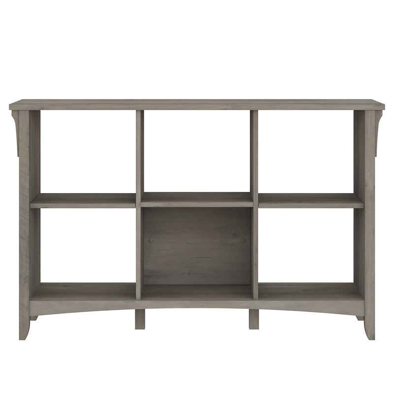 Organisateur 6 cubes gris bois flotté, Bois flottant gris