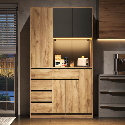 185cm Kitchen Pantry