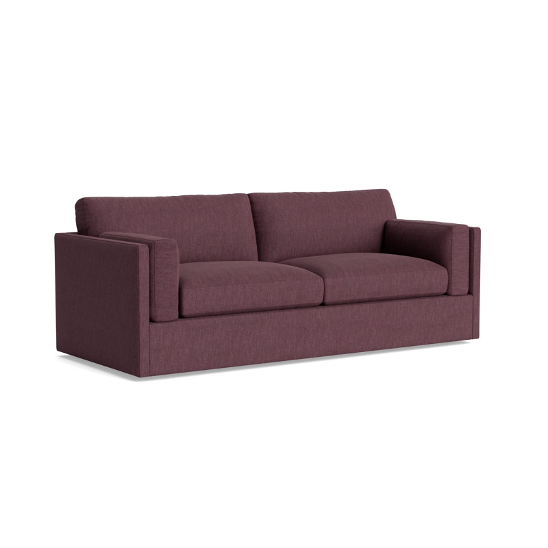 Fairfax Sofa (85"), Performance Weave - Aubergine