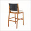 Tabouret de bar noir 4 pièces Arly