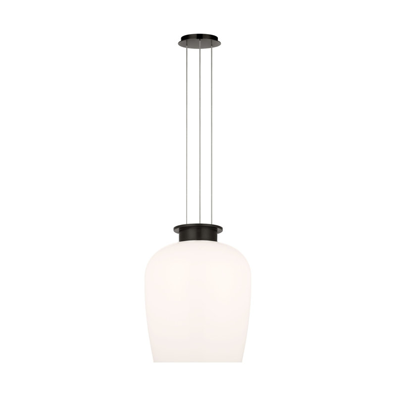 Vetro 1 - Light LED Pendant, Bronze