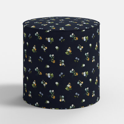 Repose-pieds Billie en bleu marine Ditsy Dahlia