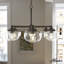 Plafonnier lustre 6 lumières Hunter Saddle Creek-74777713
