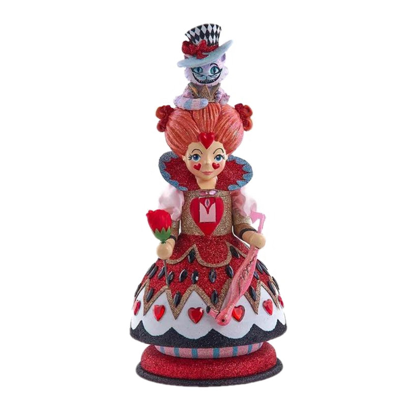 Casse-noisette en bois Kurt Adler, Queen of Hearts, 13 po