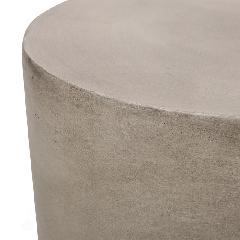 Outdoor LightWeight Concrete Side Table