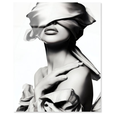 Blinded Grace I High-Gloss Frameless Acrylic Glass Wall Art Fashion Print by Oliver Gal, Ready to Hang, 16 x 20