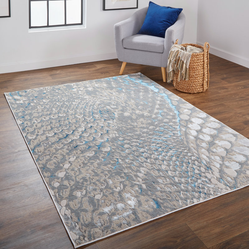 Caniyah Abstract Indoor Rug, Rectangle 10' x 13'2"