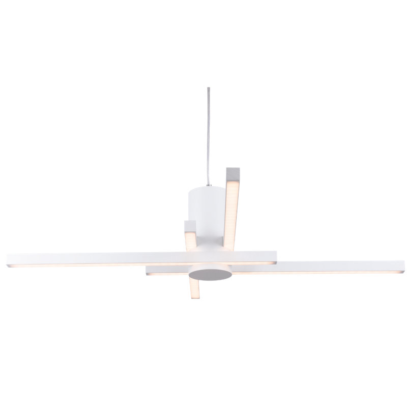 Crotty 1 - Light White LED Unique/Statement Pendant