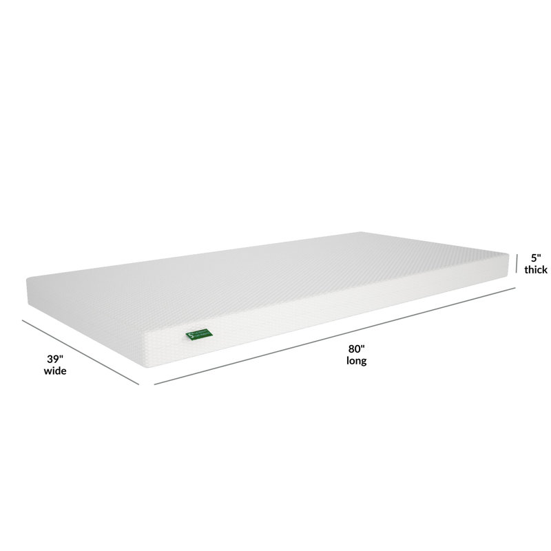Matelas en mousse viscoélastique 5 "Laurant, Simple TG