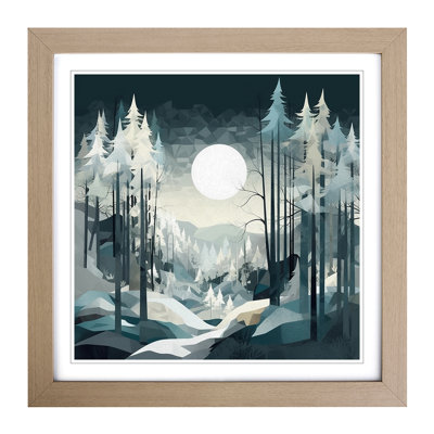 Winter Forest No.1 - Framed Print