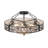Siclen Acrylic Semi Flush Mount