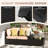 2 -Person Rattan Patio Safo With Cushions-120193171-120921342