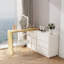 Bureau de commode extensible avec rangement et tiroirs Earnell Modern Home Office
