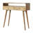 Celest 35.43'' Unfinished Solid Wood Console Table-145979423