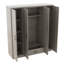 Armoire 4 portes avec 1 tiroir