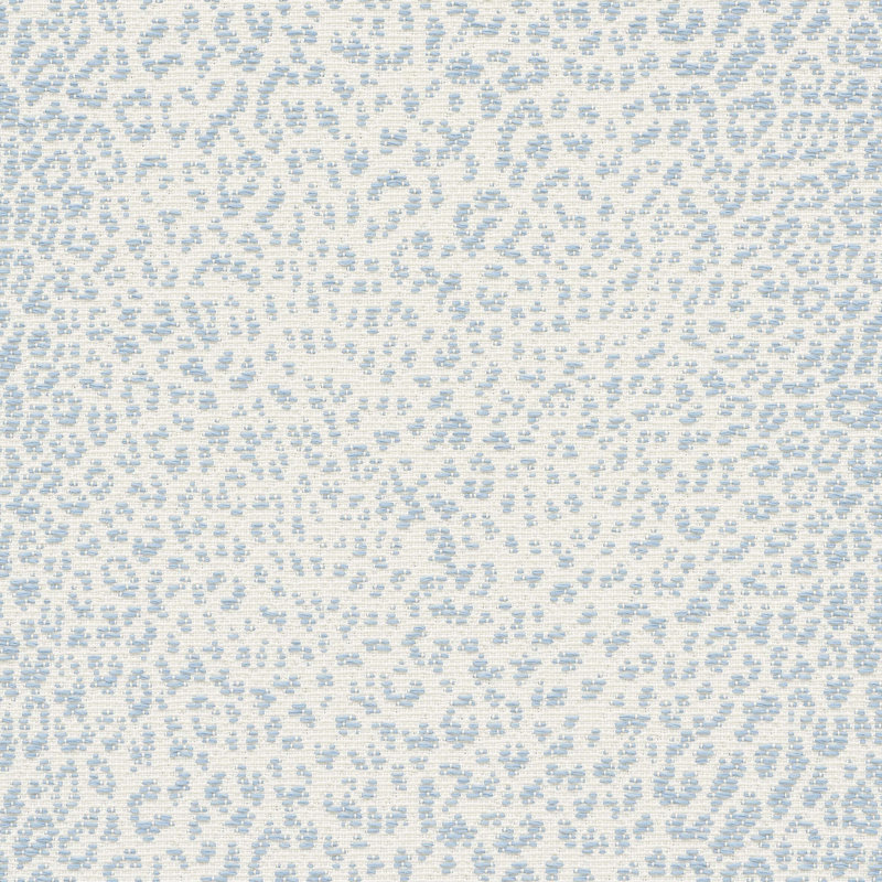 Mini Leopard Outdoor Fabric, Sky