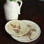 Ensemble de 2 assiettes fleurs de prairie sauvage