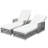 77.5" Long Reclining Chaise with Cushions-420124446-420124444