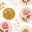 Papier peint floral-1254594145