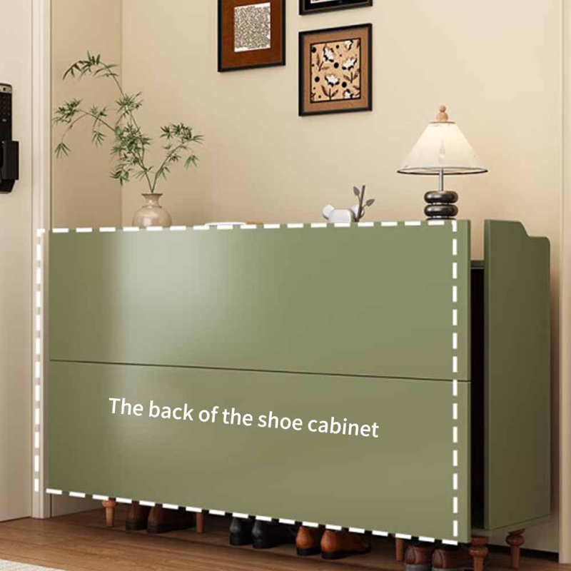 Armoire à chaussures créative de style européen, H 39,37 po x l 62,99 po x P 13,78 po
