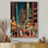 Art déco rétro City Life I - Fashion Woman, art mural encadré