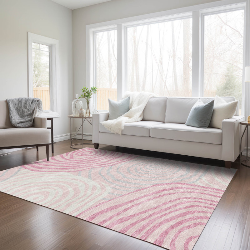 Leis Abstract Indoor Rug, Rectangle 8' x 10'
