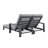 Hoyt Outdoor Metal Double Chaise Lounge-391299421-368735747