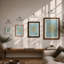 Minimal Dandelion Study Botanical - Framed Print-1600602306-1600602309