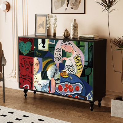 Commode décorative 6 tiroirs