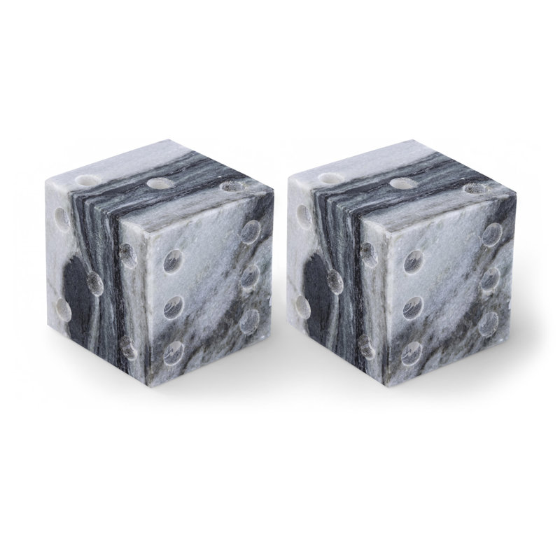 Dice Marble Abstract Figurines & Sculptures, Panda