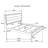 Modern Elegant Design Flat bed