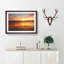 Sunset over San Diego Beach - Picture Frame Painting Print-55613810-55613811