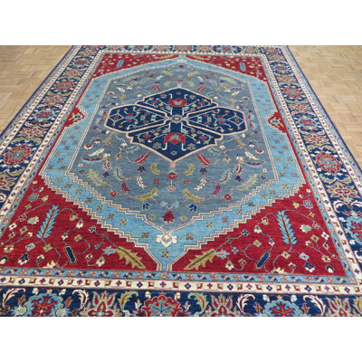 One-of-a-Kind 9'1" X 11'10" Wool Area Rug in
